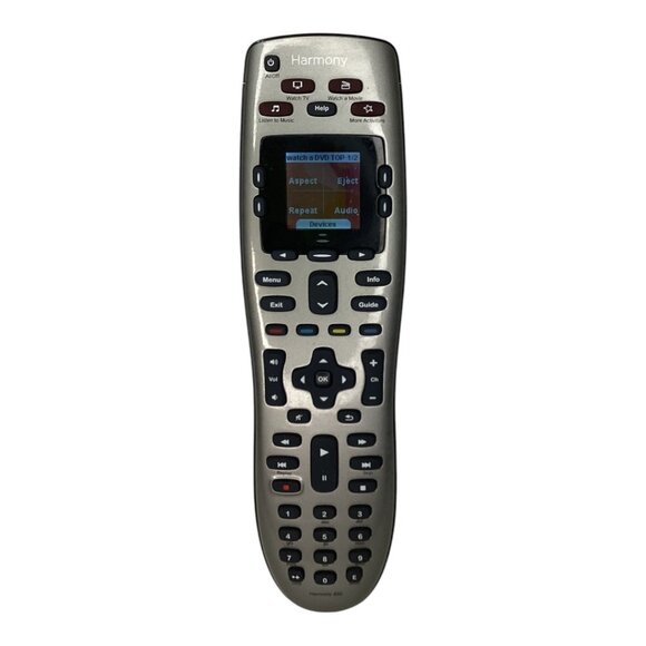 Logitech Harmony 650 Infrared Universal All in one Remote Control Tested Working - Picture 1 of 4